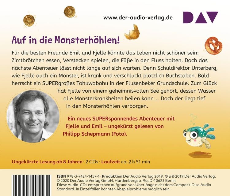 Produktbild: Fjelle und Emil &ndash; Teil 2: Monsterm&auml;&szlig;ig wilde Abenteuer