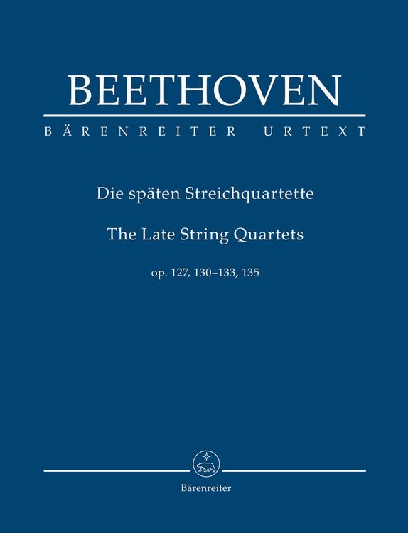 Produktbild: Beethoven, L: Sp&auml;te Streichquartette op. 127, 130, 131, 132,