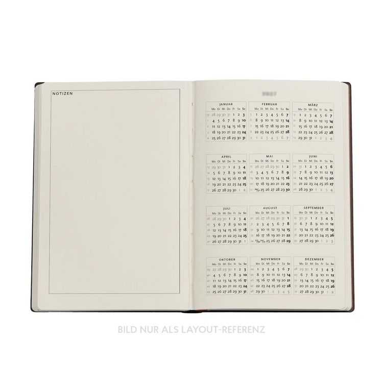 Produktbild: 18-Monatskalender 2026 - 2027 Gaudis Sonne Mini Horizontal