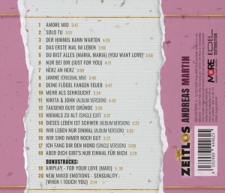 Produktbild: Zeitlos-Andreas Martin