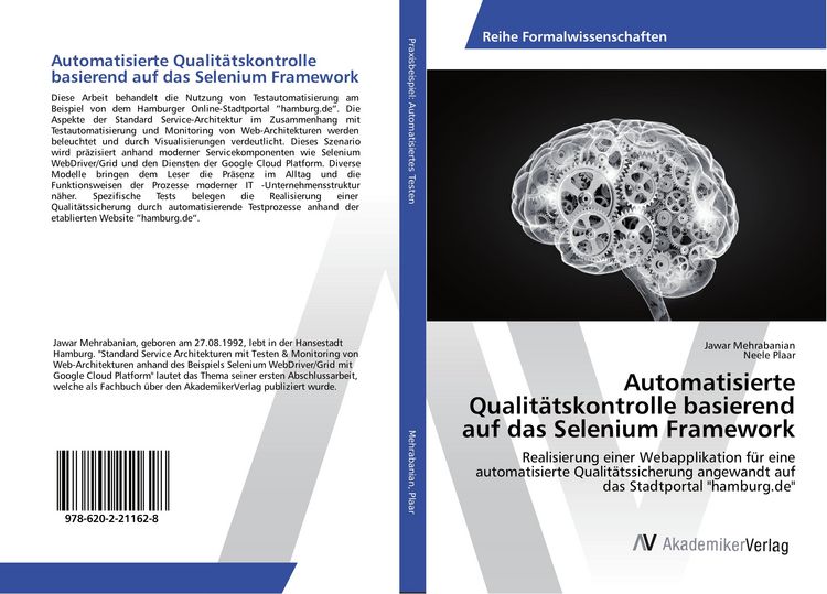 Produktbild: Automatisierte Qualit&auml;tskontrolle basierend auf das Selenium Framework