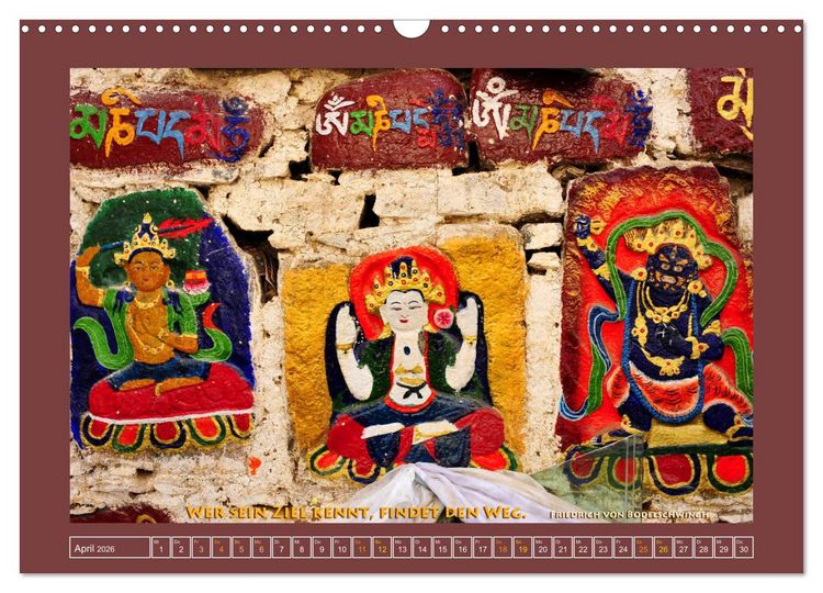 Produktbild: Tibet - Tibet - Tibet 2026 (Wandkalender 2026 DIN A3 quer), CALVENDO Monatskalender