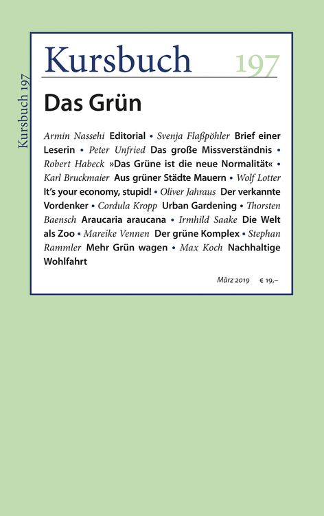 Produktbild: Kursbuch 197