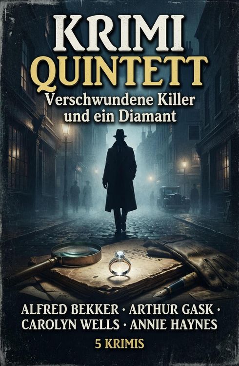 Produktbild: Krimi Quintett: Verschwundene Killer und ein Diamant: 5 Krimis