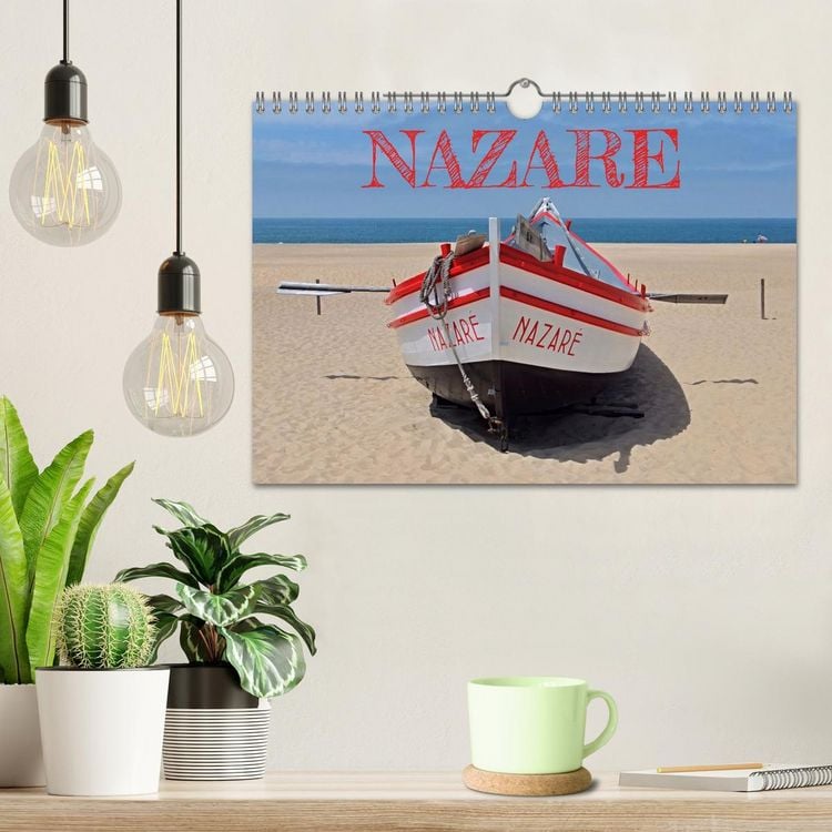 Produktbild: Nazare (Wandkalender 2026 DIN A4 quer), CALVENDO Monatskalender