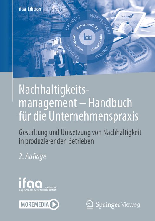 Produktbild: Nachhaltigkeitsmanagement - Handbuch f&uuml;r die Unternehmenspraxis