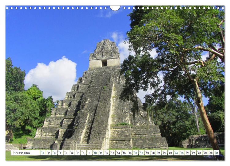 Produktbild: Guatemala - Buntes Herz der Mayas in Zentralamerika (Wandkalender 2026 DIN A3 quer), CALVENDO Monatskalender