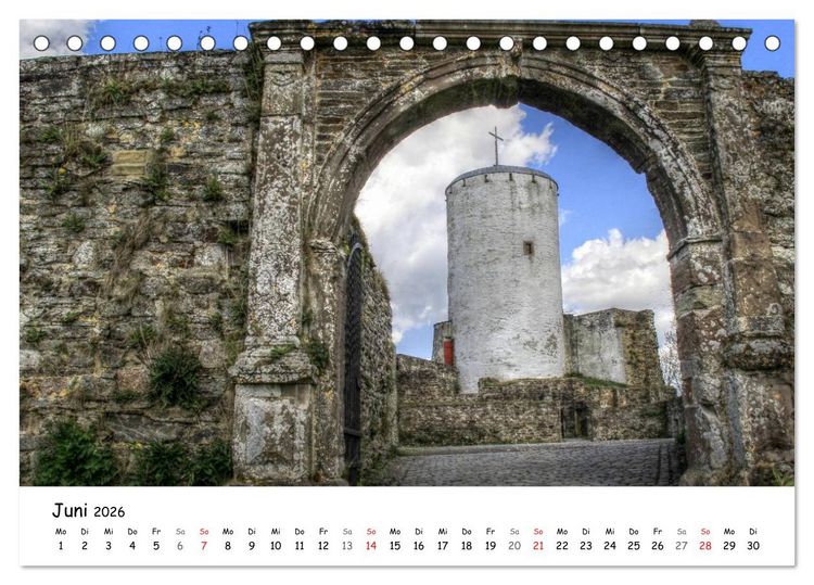 Produktbild: Die sch&ouml;nsten Orte der Eifel - Reifferscheid (Tischkalender 2026 DIN A5 quer), CALVENDO Monatskalender