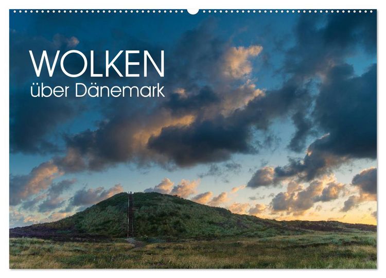 Produktbild: Wolken &uuml;ber D&auml;nemark (Wandkalender 2026 DIN A2 quer), CALVENDO Monatskalender