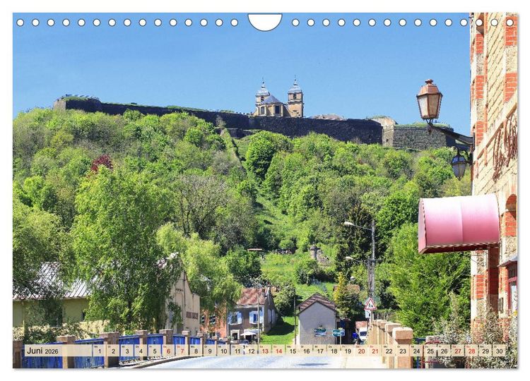 Produktbild: Frankreichs Nordosten - Montm&eacute;dy, Sedan, Charleville-M&eacute;zi&egrave;res (Wandkalender 2026 DIN A4 quer), CALVENDO Monatskalender