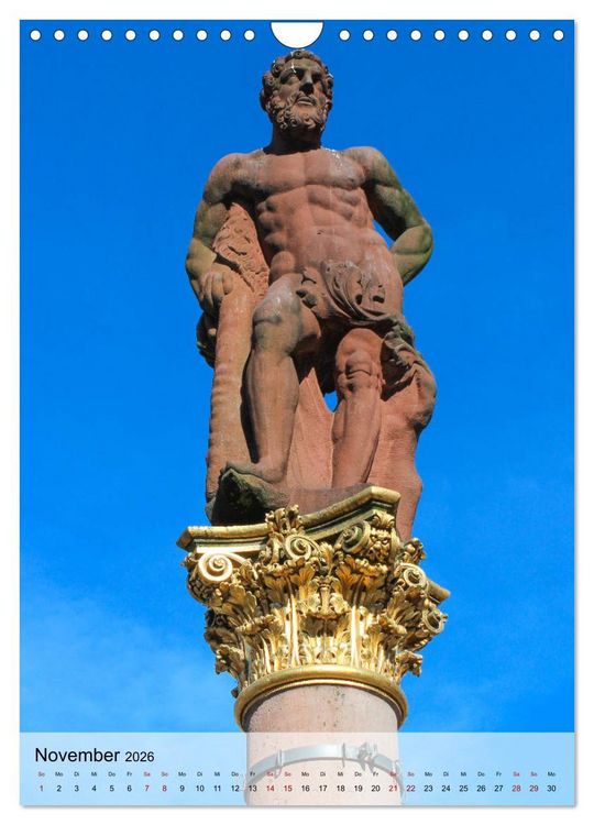 Produktbild: Altes Heidelberg (Wandkalender 2026 DIN A4 hoch), CALVENDO Monatskalender