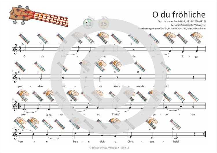 Produktbild: Einfacher!-Geht-Nicht: 24 Weihnachtslieder f&uuml;r die Ukulele mit CD