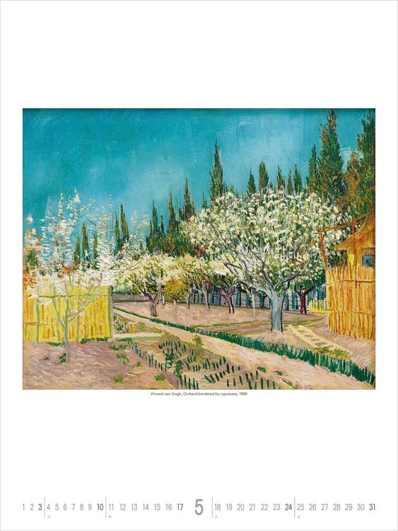 Produktbild: Vincent van Gogh 2025 - Bild-Kalender 42x56 cm - Kunst-Kalender - Wand-Kalender - Malerei - Alpha Edition