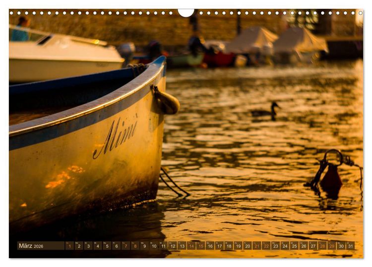 Produktbild: Lazise am Gardasee - Momente der Ruhe (Wandkalender 2026 DIN A3 quer), CALVENDO Monatskalender
