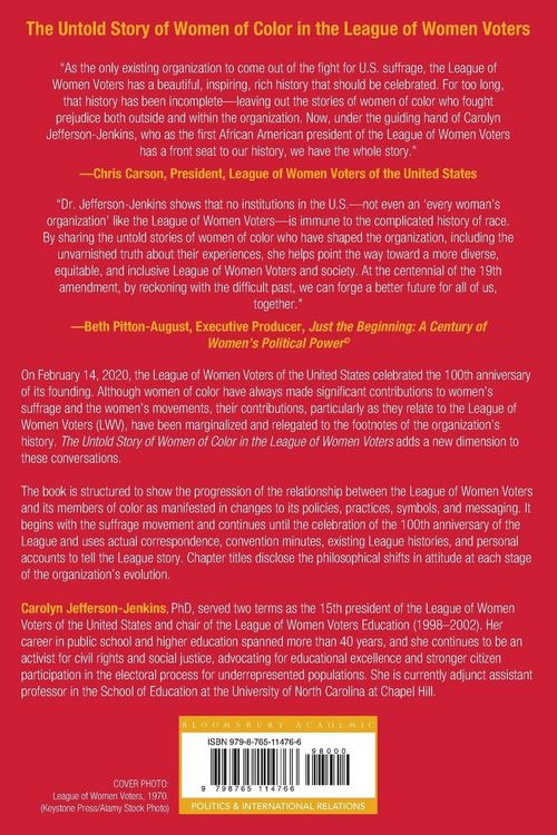 Produktbild: The Untold Story of Women of Color in the League of Women Voters