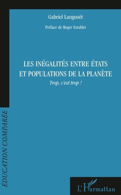 Produktbild: Les inegalites entre etats et populations de la planete