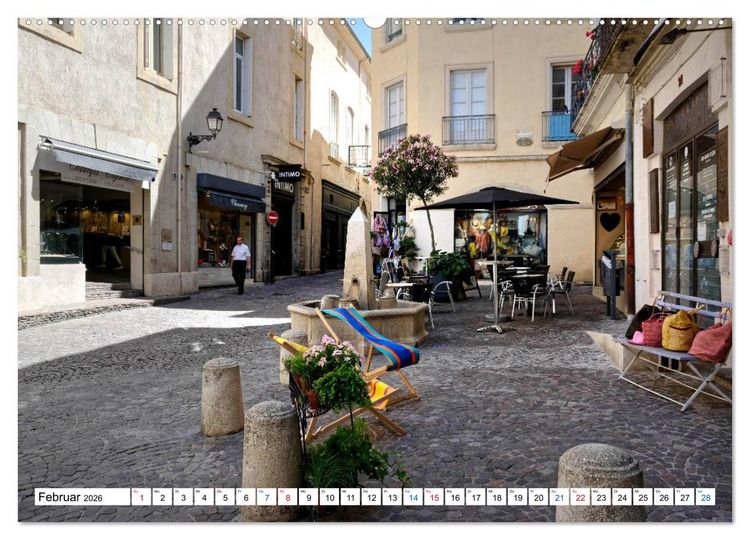 Produktbild: Frankreichs gro&szlig;e St&auml;dte - B&eacute;ziers (hochwertiger Premium Wandkalender 2026 DIN A2 quer), Kunstdruck in Hochglanz
