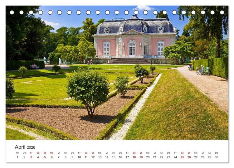 Produktbild: D&uuml;sseldorf - Tradition und Moderne am Rhein (Tischkalender 2026 DIN A5 quer), CALVENDO Monatskalender