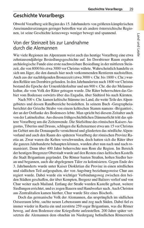 Produktbild: TRESCHER Reisef&uuml;hrer Vorarlberg