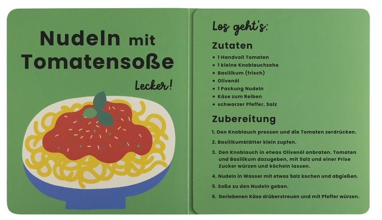 Produktbild: Jamies erstes Kochbuch f&uuml;r Minis. Koch mit mir! Nudeln