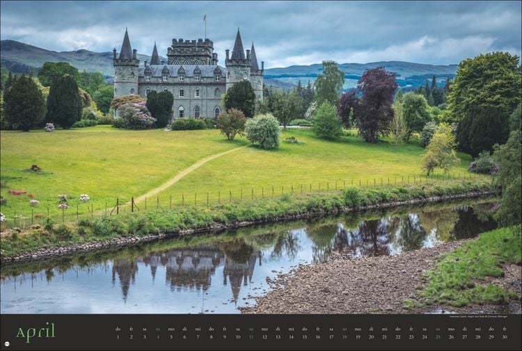 Produktbild: Land of Legends Kalender 2027 - Schottlands Burgen und Schl&ouml;sser
