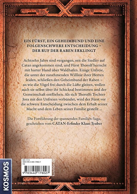 Produktbild: CATAN - Geheimbund der Raben (Band 2)