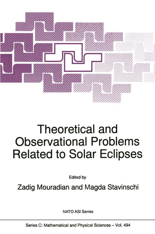 Produktbild: Theoretical and Observational Problems Related to Solar Eclipses
