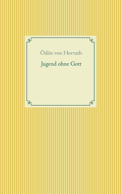 Produktbild: Jugend ohne Gott