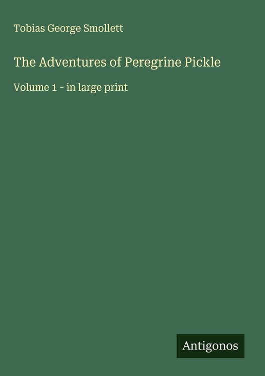 Produktbild: The Adventures of Peregrine Pickle