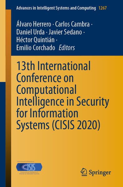 Produktbild: 13th International Conference on Computational Intelligence in Security for Information Systems (CISIS 2020)