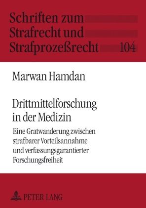 Produktbild: Drittmittelforschung in der Medizin
