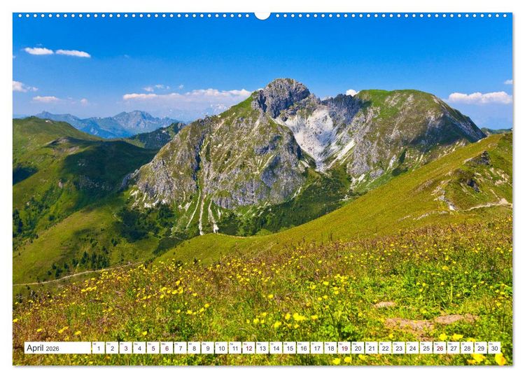 Produktbild: Wagrain Kleinarl im sch&ouml;nen Salzburger Land (Wandkalender 2026 DIN A2 quer), CALVENDO Monatskalender