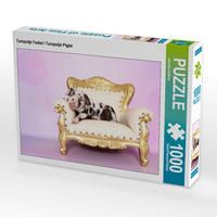 Produktbild: CALVENDO Puzzle Turopolje Ferkel / Turopolje Piglet 1000 Teile Lege-Gr&ouml;&szlig;e 64 x 48 cm Foto-Puzzle Bild von Jeanette Hutfluss