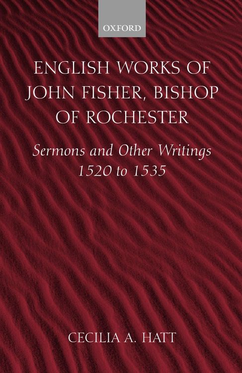 Produktbild: English Works of John Fisher, Bishop of Rochester