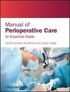 Produktbild: Manual of Perioperative Care &ndash; An Essential Guide