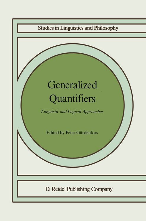 Produktbild: Generalized Quantifiers