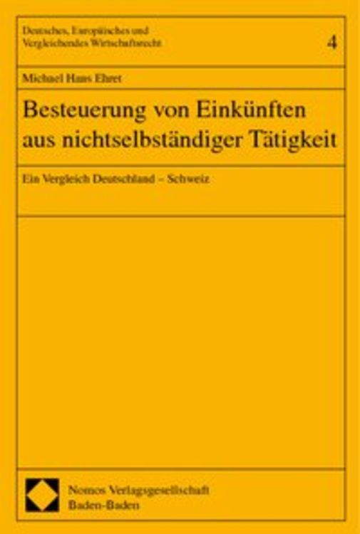 Produktbild: Besteuerung von Eink&uuml;nften aus nichtselbst&auml;ndiger T&auml;tigkeit