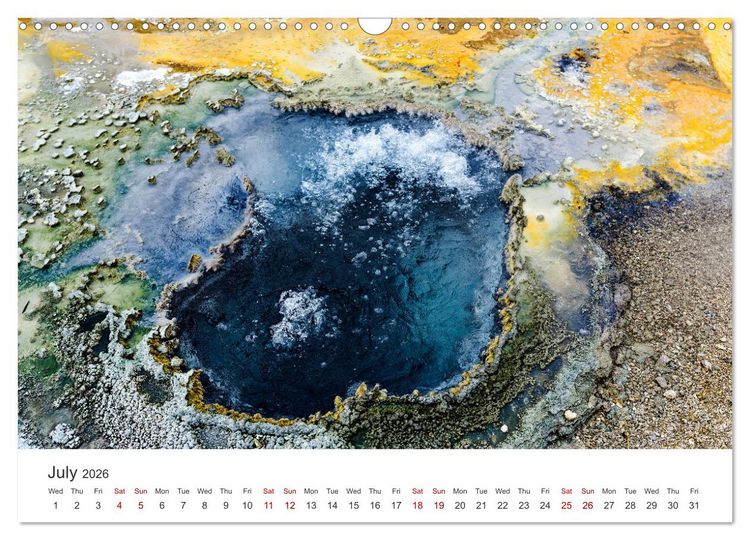 Produktbild: Earth-Shaping Forces (Wall Calendar 2026 DIN A3 landscape), CALVENDO 12 Month Wall Calendar