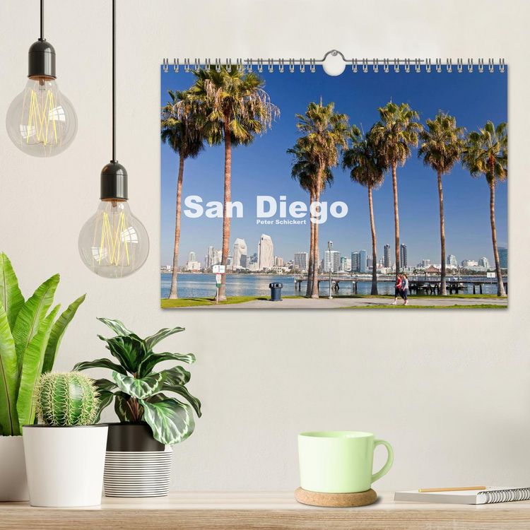 Produktbild: San Diego (Wandkalender 2026 DIN A4 quer), CALVENDO Monatskalender