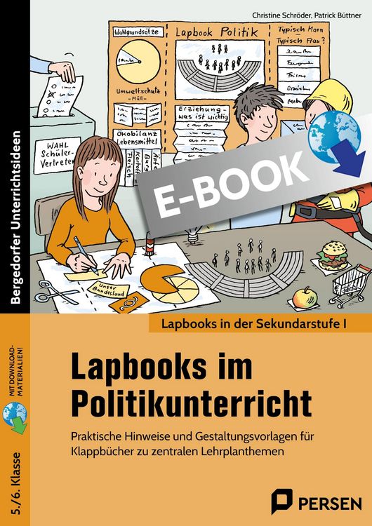 Produktbild: Lapbooks im Politikunterricht - 5./6. Klasse