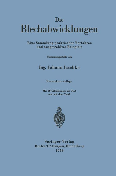 Produktbild: Die Blechabwicklungen