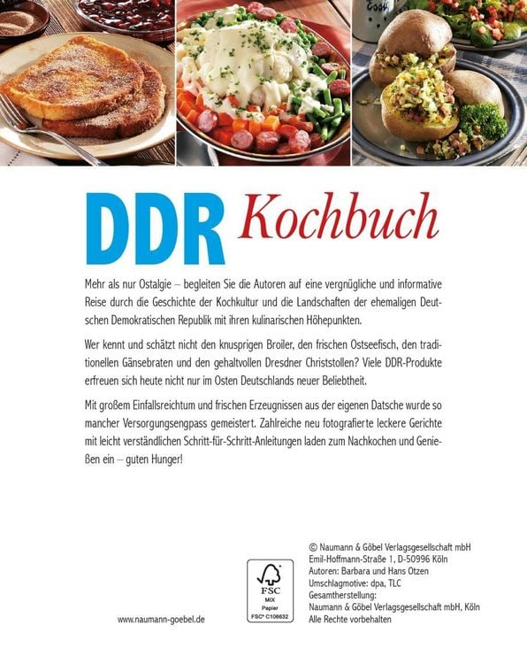 Produktbild: DDR Kochbuch