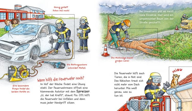 Produktbild: WAS IST WAS Meine Welt Band 12 Tat&uuml;tata, die Feuerwehr!