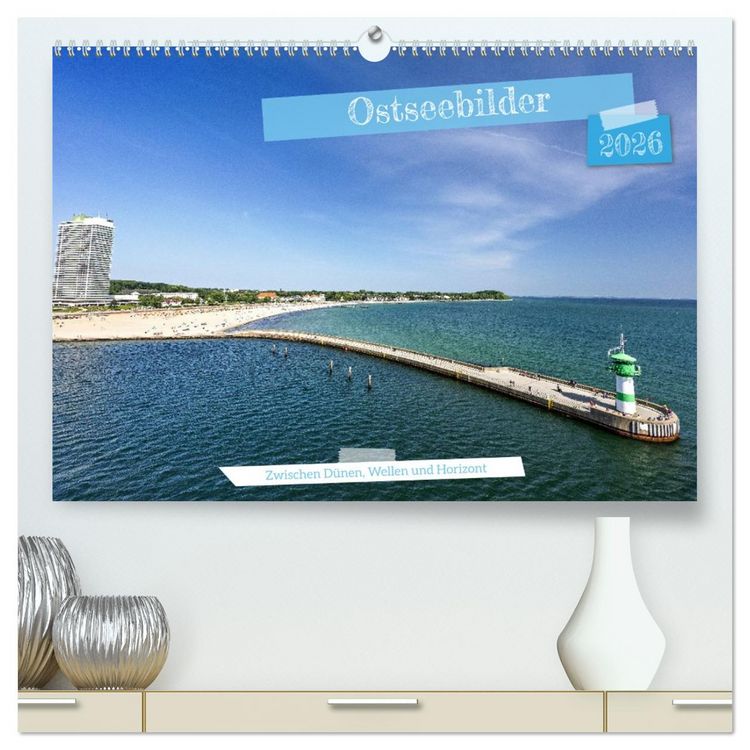 Produktbild: Ostseebilder (hochwertiger Premium Wandkalender 2026 DIN A2 quer), Kunstdruck in Hochglanz