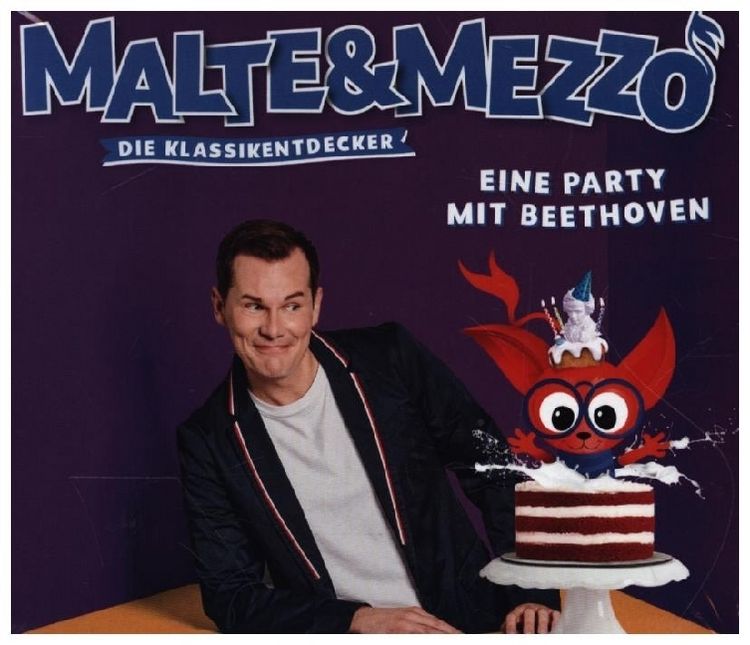 Produktbild: Malte & Mezzo-Eine Party Mit Beethoven