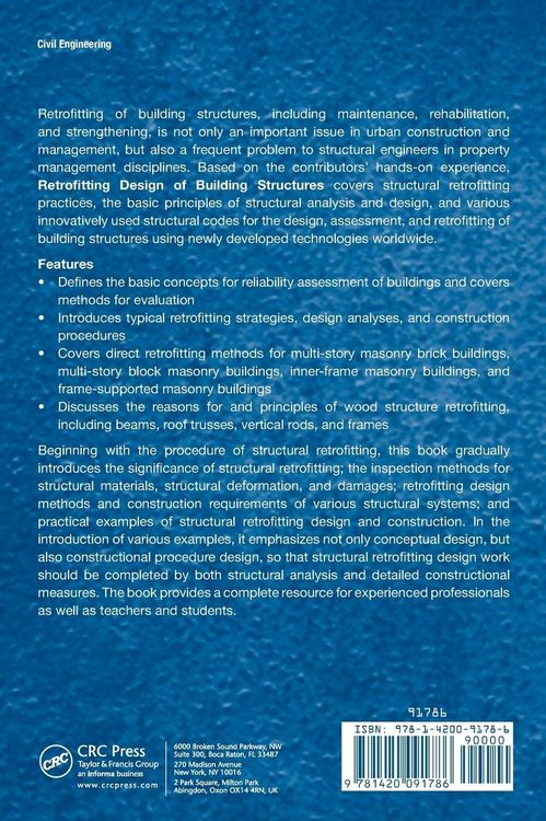 Produktbild: Retrofitting Design of Building Structures