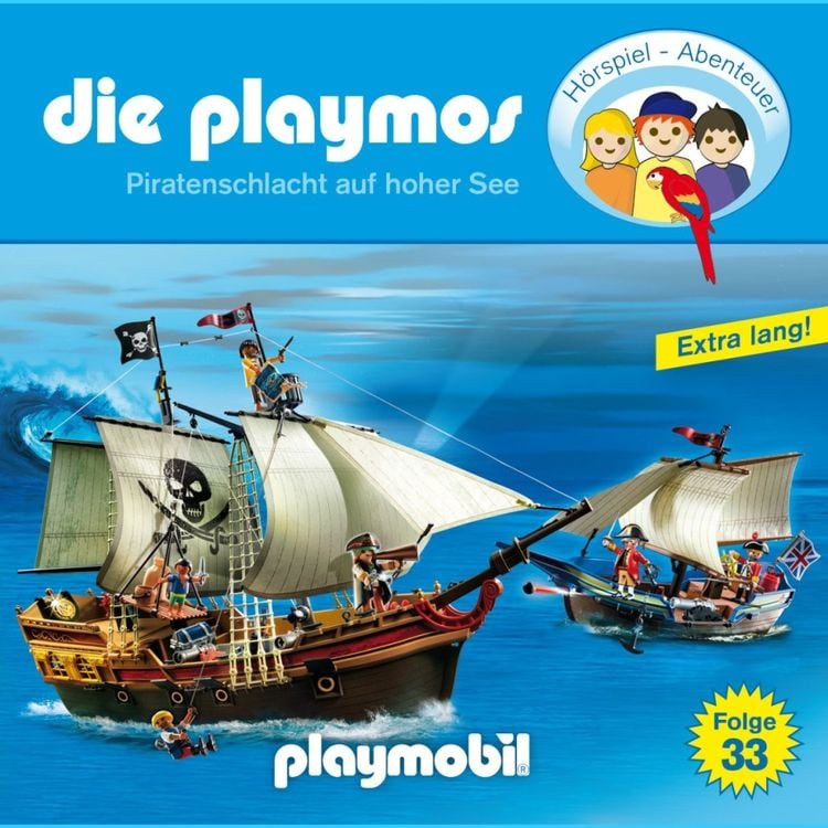 Produktbild: Die Playmos - Piratenschlacht auf hoher See, 1 Audio-CD, 1 Audio-CD