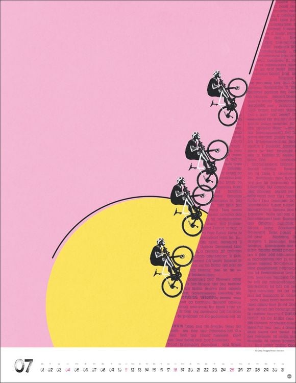 Produktbild: Bike Art Posterkalender 2027