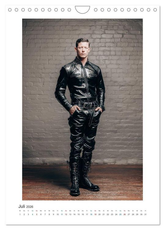 Produktbild: Art Fashion in Leder (Wandkalender 2026 DIN A4 hoch), CALVENDO Monatskalender
