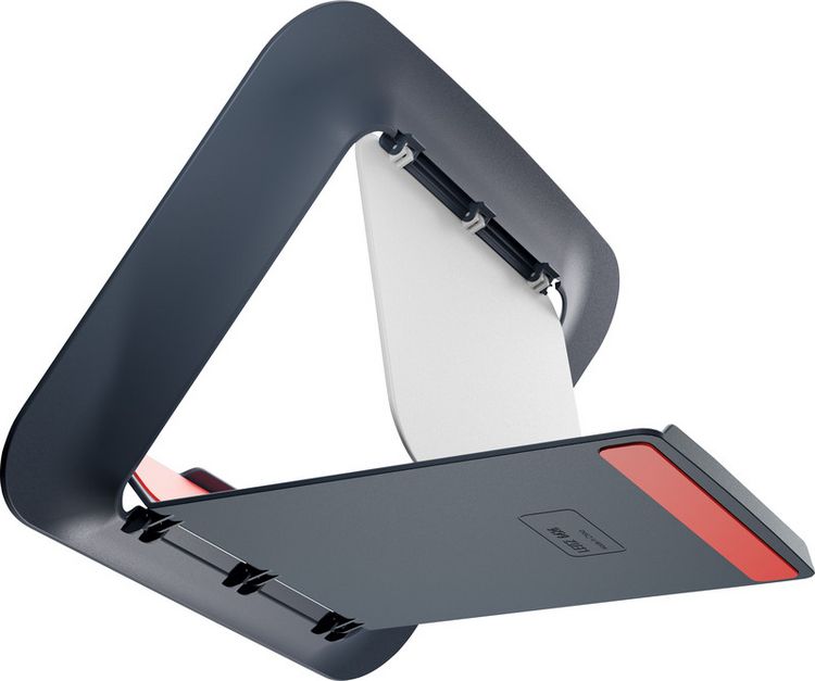 Produktbild: LEITZ&reg; Notebookhalter Ergo Cosy, samtgrau